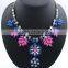 New Leaf Flower Resin Vintage Choker Pendant Statement Necklace Women Necklaces & Pendants Fashion Necklaces for Women 2014