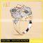Jingli Jewelry Women Wedding Ring With Orange Stone (YJ-433)