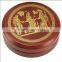 Round Wooden Coin Presentation Cases and Display Boxes