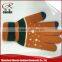 New Type Modern Style Sublimation Printing Handmade Woolen Knit Glove
