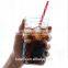 Best selling products of Wholesale glass diamond mason jar with silver lid and straw stockage