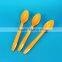 14cm disposable colored flatware sets plastic spoon
