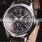 Mens Elegant Leather Strap Genuine KS Automatic Analog Mechanical Watch