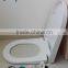 Plastic one piece plastic commode bathroom foldable Urea design toilet seat brands
