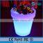 led illuminated color flower and planter pot,light up garden furniture outdoor