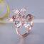 China supplier 18k Gold Gemstone Ring silver ring