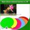 pet products 2017 silicone rubber Flying Disc dog pet frisbee