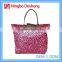 Foldable Korean Fashion Cosmetic lady handbag women tote bag
