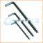 Chuanghe sales carbon steel material and wrench set type allen key