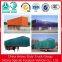 Customized 3 axle box van type enclosed cargo semi truck trailer for sale