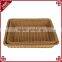 Functional durable rattan woven vegetable store equipment fruit basket