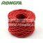 artificial colored craft braided nylon rope