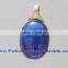 Colorfull Top Quality STERLING SILVER PENDANTS LAPIS LAZULI JEWELRY