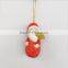 Made in china small santa claus christmas wall hanging decorations