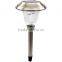 170 Stainless Steel Solar Pathway Light LED Garden Landscape Lawn Lamp