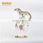 Stock Golden Ceramic Plate/bulk Ceramic Vase Grape Design