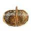 wholesale cheap wicker basket with handle