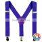 Boys Colorful Metal Clips Suspender Elastic Suspender