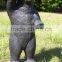 animal metal bronze garden bronze standing bear statue