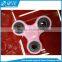 New Product Colorful Plastic Fidget Spinner Decompression Toys Hot Sale in North America