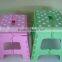 PP plastic Folding step stool chair