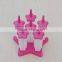 Hotsale Customized LOGO Flower Shape Plastic Popsicle Mold