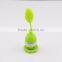 Colorful Leaf Shape Silicone Tea Infuser With Stainless Steel