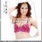 Exotic floral beaded bra tops for belly dancing belly dance beaded bras