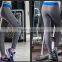 polyester spandex women workout leggings, skinny women in tight spandex legging, high spandex yoga pants