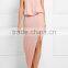 Ladies Western Designs Dress Gathered Twill Gown Evening Cocktail Dresses 2016 HSD5456
