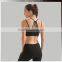 Custom Fitness Running Dri-Fit Padded Full Support Sublimation Strappy Racerback Sports Bra