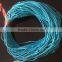 custom blue knotted wax cord necklace diy knot wax cord necklace with adjusted size for jewelry accessories 2017