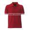 classic pique mens formal polo shirt with side vent