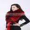 Wholesale Fall Winter fashion style Luxury Vintage large size Faux Fox Fur Collar/scraf