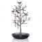 Fashion design Birds Tree Jewelry earrings necklace holder