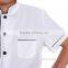 Hotel Staff Uniforms White Long or Short Sleeve Waiter Chef Uniforms