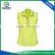 Latest Design 4-buttons Placket Loose Bottom design Sleeveless Spandex T shirt