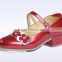 wholesale genuine cow flowers tap shoes for women and children