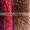 High imitation multi-color raccoon hair imitation artificial fur fur collar fur fabric