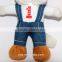 custom promotional 10cm plush fox baby toy keychain /furry fox keychain