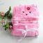 wholesale polar fleece animal baby hooded bathrobe