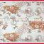 Beautiful floral and butterfly print custom made scarf