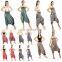 Funky Pattern Harem Yoga Jumpsuit Dance Hammer Trousers Pants