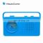 China Retro Promotional Digital Desk Portable Mini FM Radio