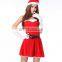 Factory Hot Sweet Santa Christmas Costume Sexi Pho Dress Women Christmas Eve Costume