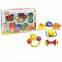 Colorful Cute Baby Rattle Baby Bell Set(5 pieces one set)
