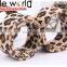 Black and Leopard print Donuts Bud Head Band Ball Fabric French Twist Magic DIY Tool Bun Maker