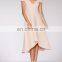 High Quality Off shoulder Women Fashion Young Ladies Casual Dress (QZ081504)