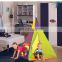 Indoor Outdoor Safety Children Game Playhouse Tepee Tent for Kids Play