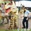 Simulation Dinosaur Costume of Spinosaurus Hide Legs